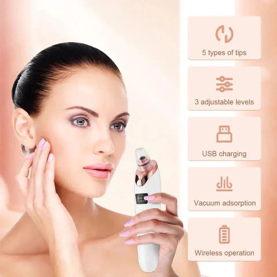 Electric Blackhead Remover, Vacuum Acne Cleaner Removal Device
